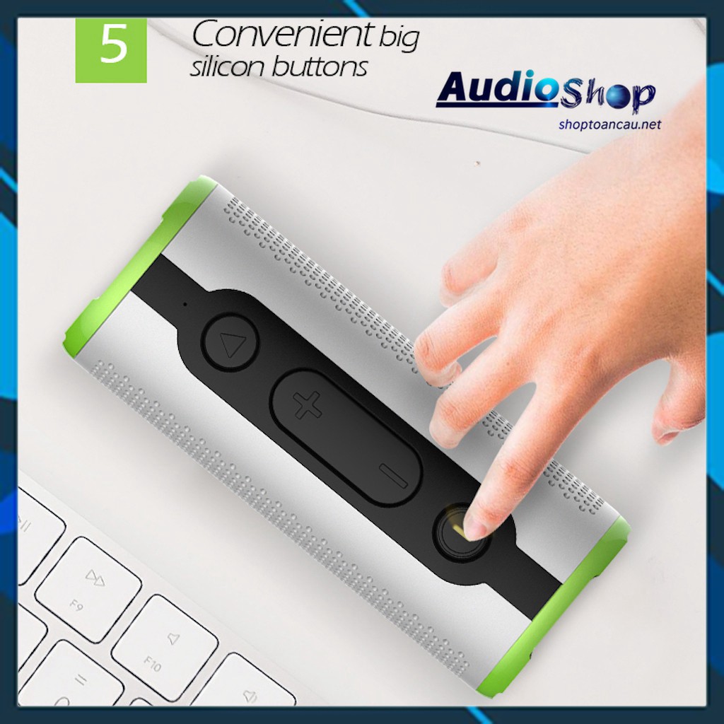 Loa bluetooth EBS 508cao cấp âm thanh BASS mạnh Loa không dây chống nước IPX7