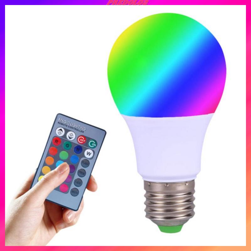 Energy Saver RGB LED Light Mood Flood Bulb with RC f/ Home KTV 3W_90x50cm