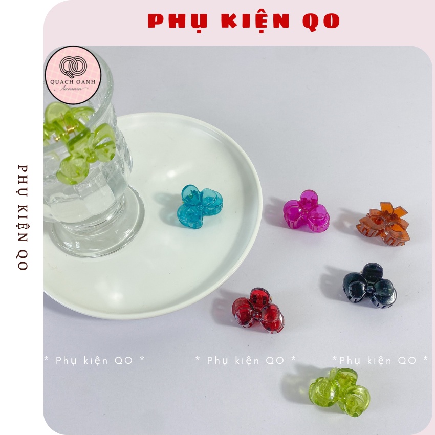 Set 6 kẹp mái càng cua nhỏ xinh xắn KEPM06