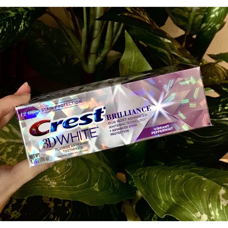 Kem đánh răng Crest 3D white brilliance