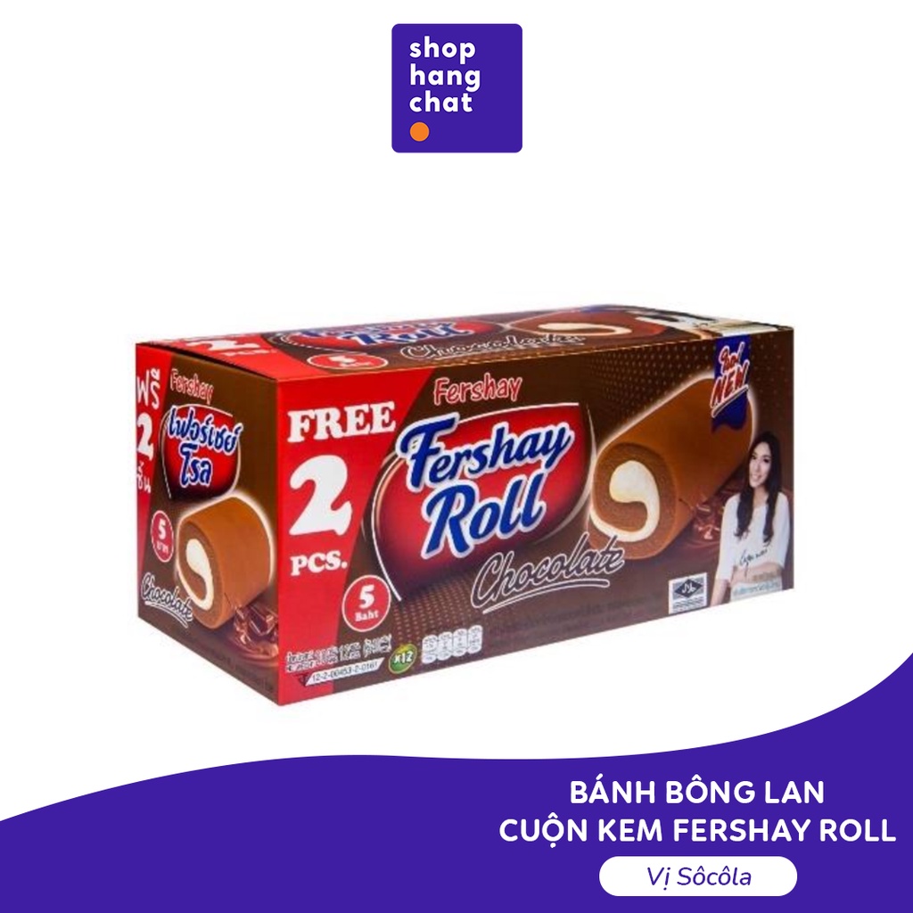 Bánh Bông Lan Cuộn/Tầng FERSHAY Nhiều Vị Thái Lan