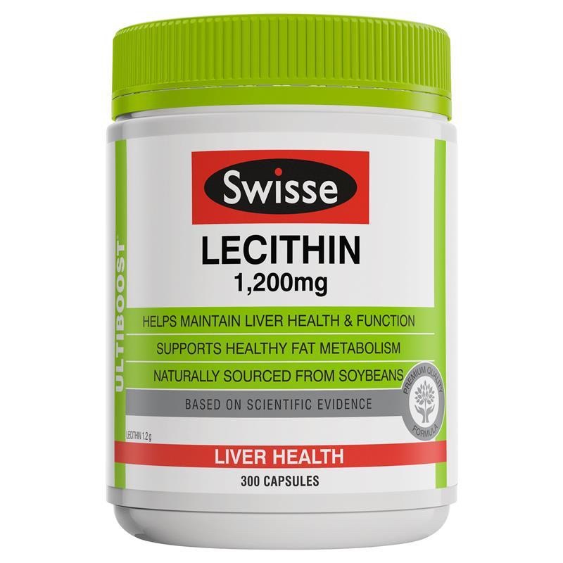 Mầm đậu Swiss.e Lecithin 150v của Úc