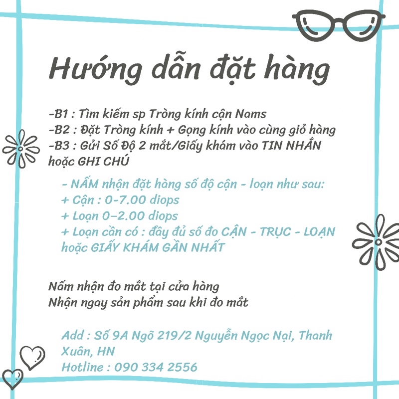 Tròng Kính Cận Đổi Màu Nams Khi Đi Nắng