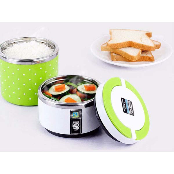 Cặp lồng giữ nhiệt 2 tầng ruột inox Lunch Box