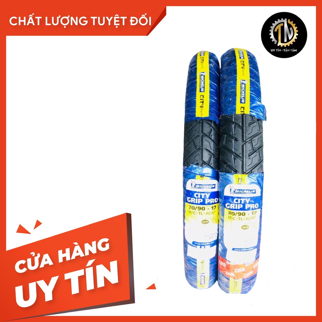 Vỏ xe Michelin City Grip pro size 17 70/90-80/90 cho Exciter