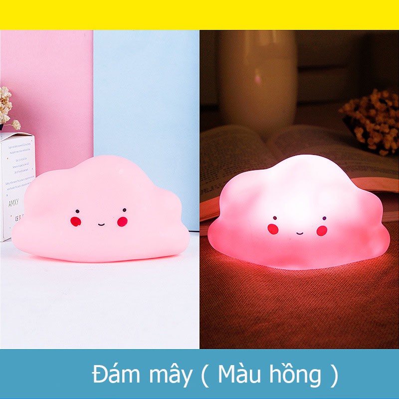 [BAO GIÁ SHOPEE] Đèn Ngủ Led Silicon Cao Su Siêu Dễ Thương Cho Bé Yêu