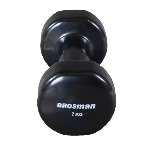 Tạ tay cao cấp Brosman 2kg (màu đen)