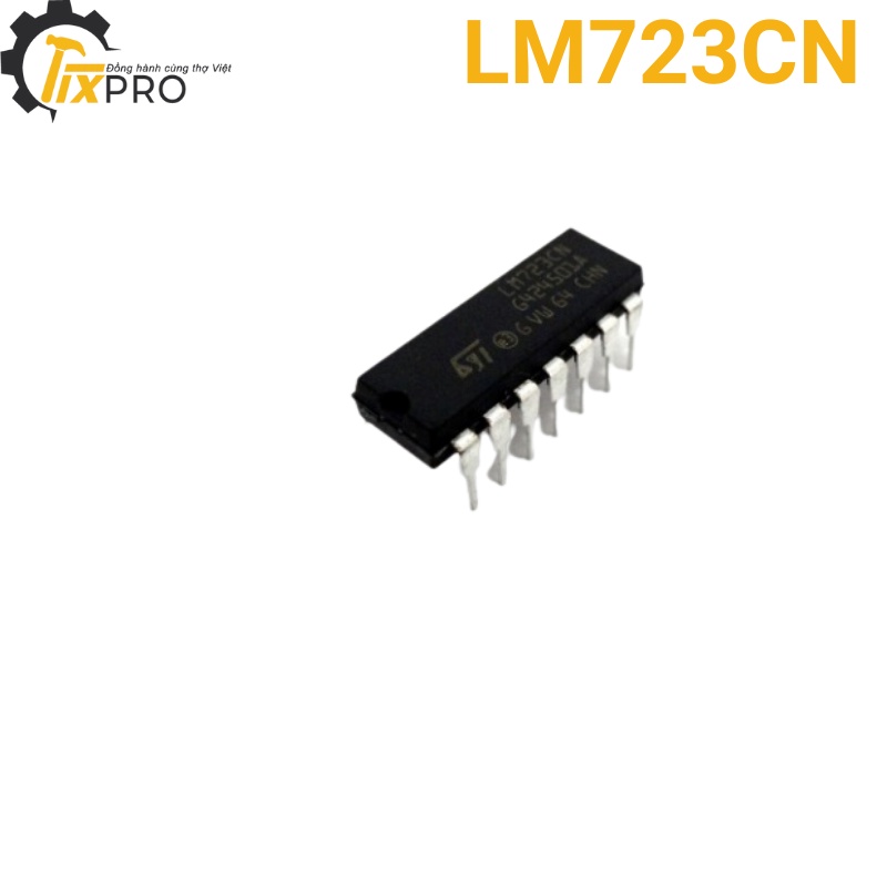 IC nguồn  LM723 LM723CN DIP 14 nhập khẩu PMIC mới chính hãng