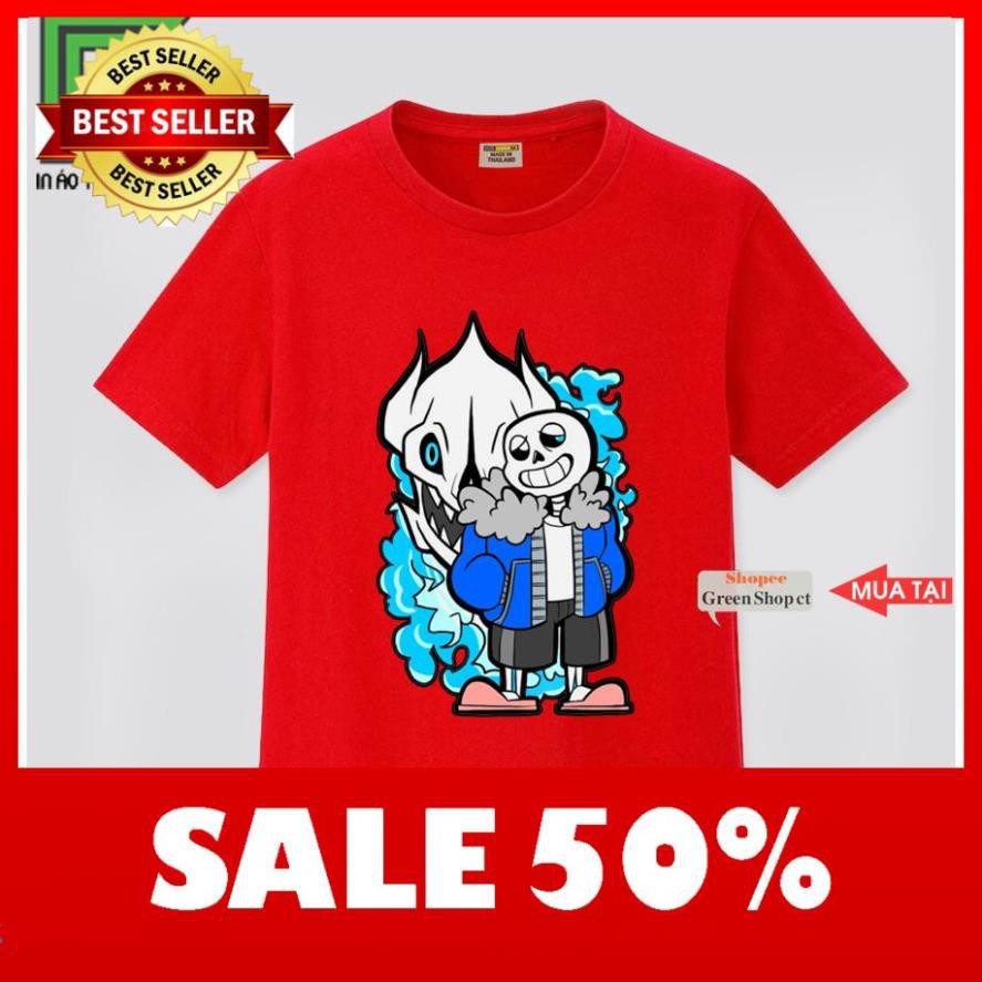 SALE HOT Áo Thun Game Undertale Sans V3 -Có Đủ Size Trẻ Em 3 Màu S226