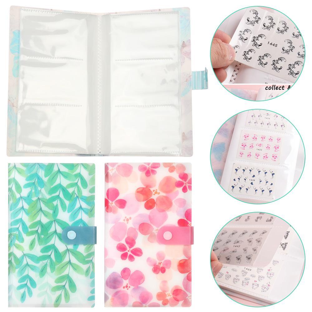 Album Đựng Thẻ Dán Móng Nghệ Thuật 120 Ngăn