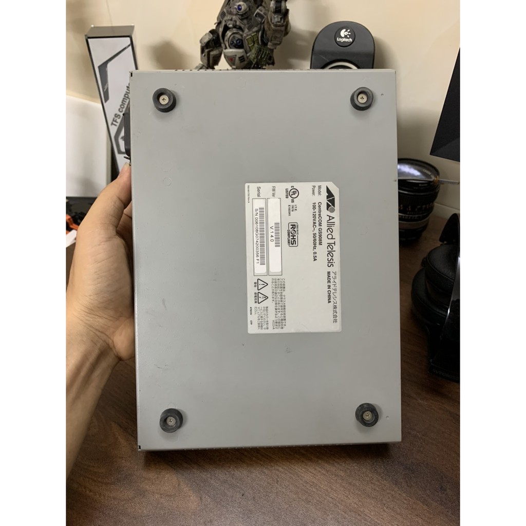 Bộ chia mạng 8 cổng Telesis GS908m 10/100/1000G chuyên dụng