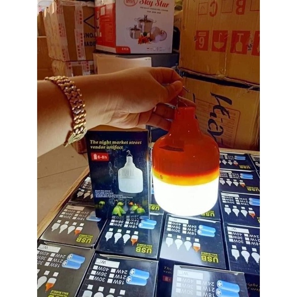 Bóng đèn tích điện siêu sáng 50W 100W 150W