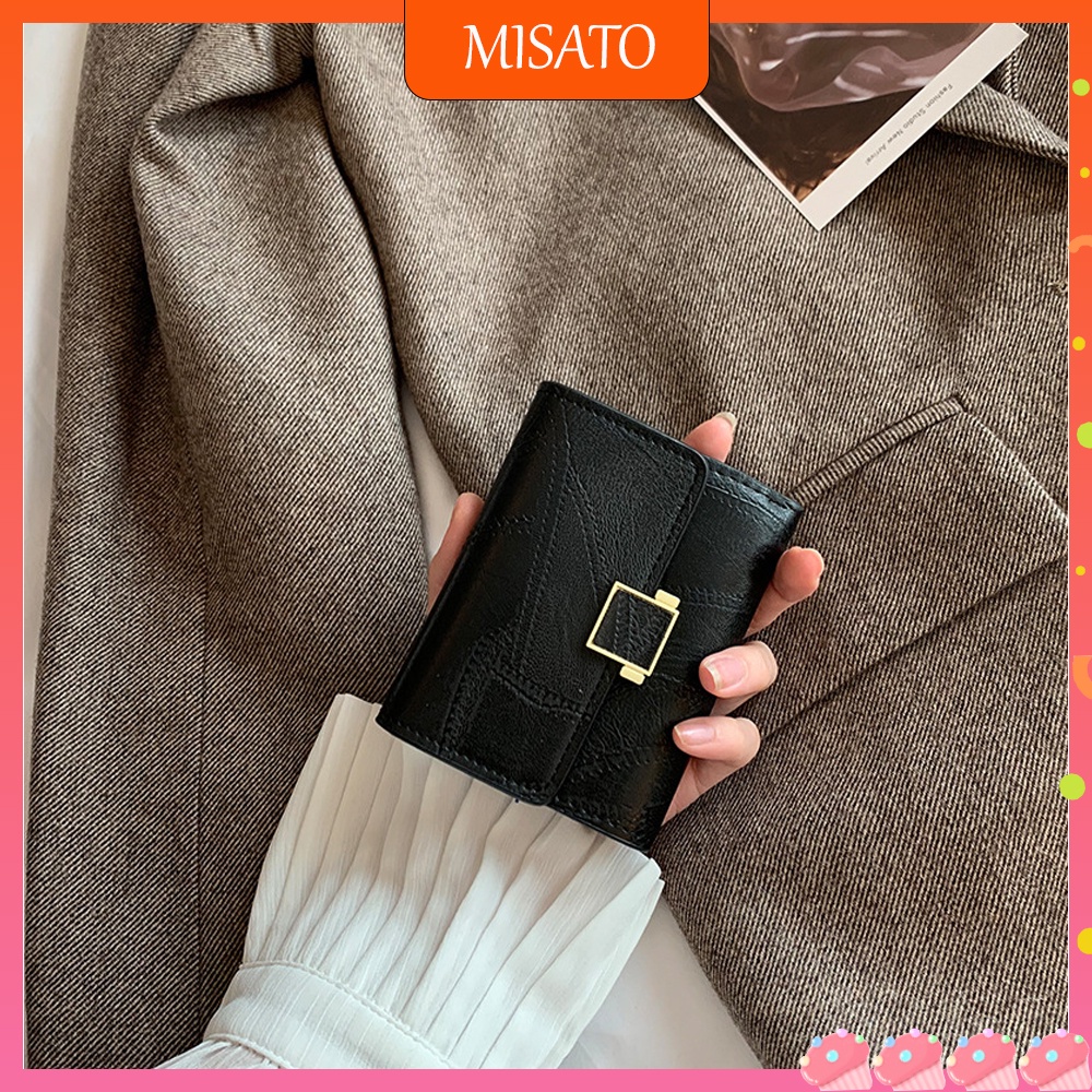 Ví nữ đẹp giá rẻ cầm tay mini nhiều ngăn thời trang cao cấp nhỏ gọn dễ thương MISATO VN2