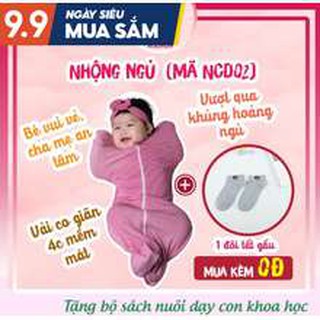 Túi ngủ giữ ấm - quấn em bé từ 6 tháng tới 5 tuổi - noonon