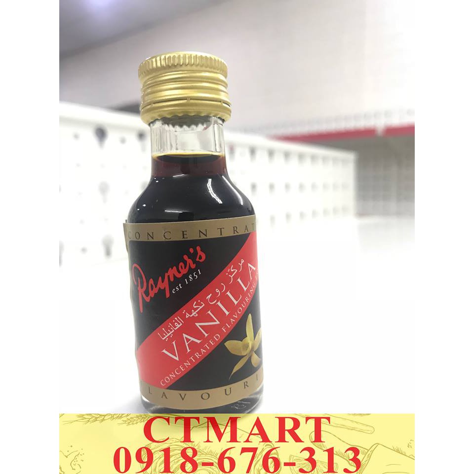 Hương vanilla Rayner's 28ml