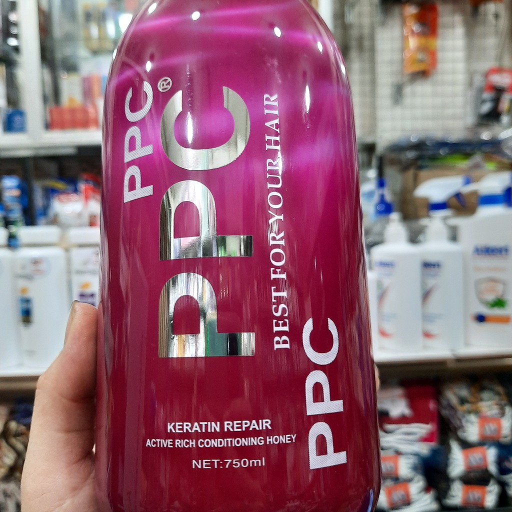 KERATIN PPC REPAIR CHÍNH HÃNG HẤP Ủ PHỤC HỒI TÓC HƯ TỔN 750ML - ĐỎ