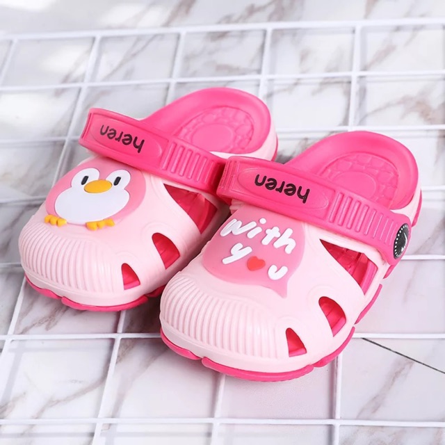 Dép Sục cho bé [ẢNH THẬT] SHR1 dễ thương cute mềm dẻo