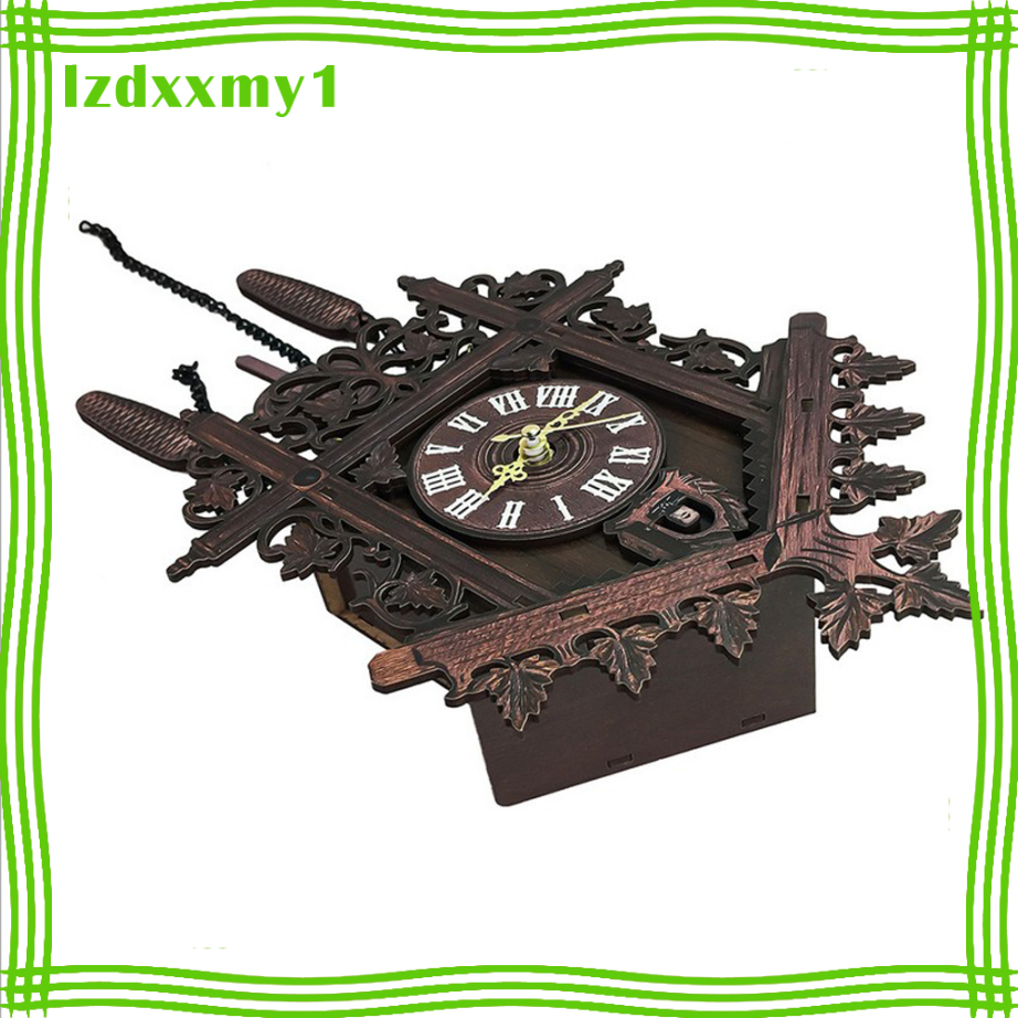 Kiddy Decorative Wood Wooden Cuckoo Wall Clock for Home Decoration Creative Gift#1