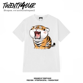 (HOT)Áo thun in hình Unisex Fat Tiger Hổ Mập Giận Giữ độc đẹp giá rẻ