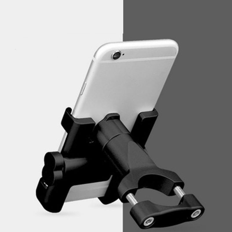 Giá Đỡ Điện Thoại Gắn Tay Lái Xe Đạp Bằng Hợp Kim Nhôm Xoay 360 Độ Tiện Dụng