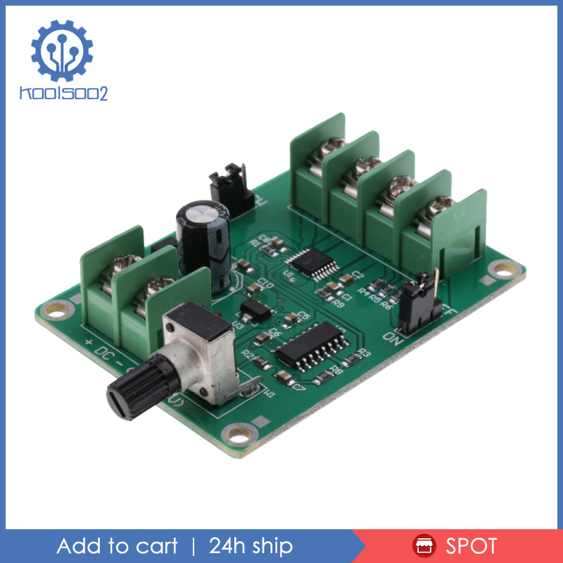 9-12V DC Brushless Motor Driver Board For Hard Drive 3/4 Wire Green