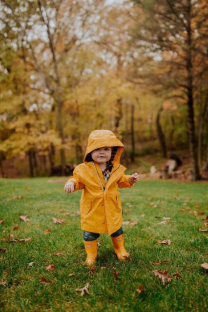 Áo Raincoat GAP 2 màu lót kẻ