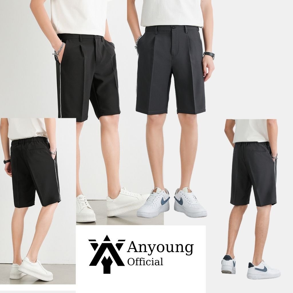 Quần Short Nam Anyoung Quần Đùi Nam Phong Cách Hàn Quốc Trẻ Trung Không Phai Màu Không Bai Xù Qs 315 Hottren 2022