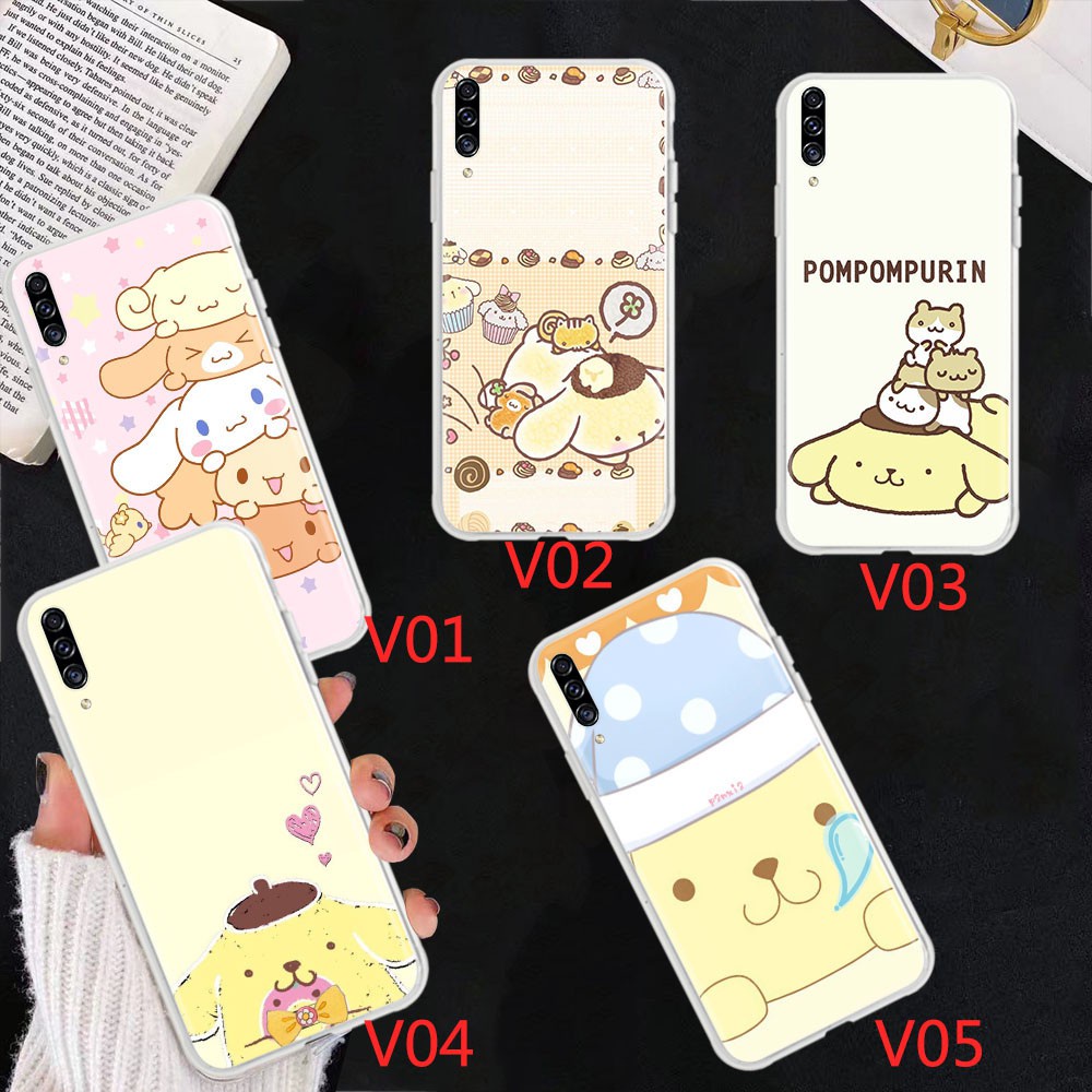 Ốp Điện Thoại Mềm Trong Suốt Hình Pompompurin Dễ Thương Cho Samsung Galaxy A30 A30S A71 A10 A10S A11 A20 A20S A21 A21S Va89