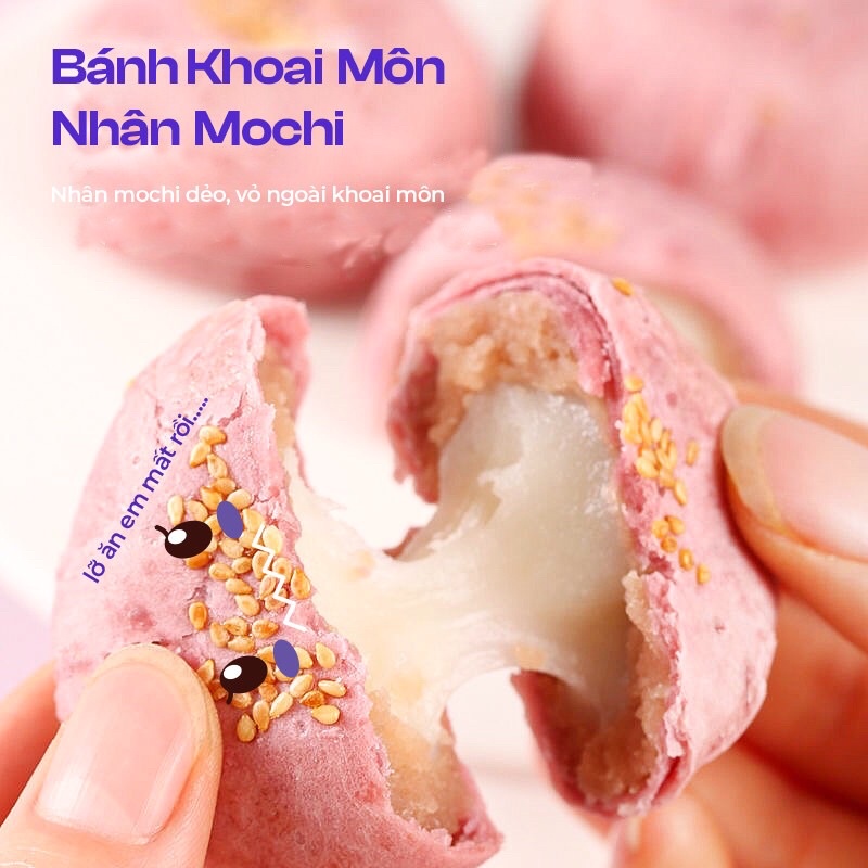BÁNH KHOAI MÔN NHÂN MOCHI DẺO DAI THƠM NGON