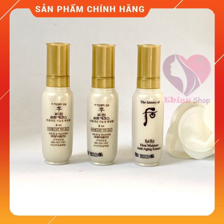 Tinh chất tuần hoàn Whoo Bichup First Care Moisture Anti-Aging Essence 8ml