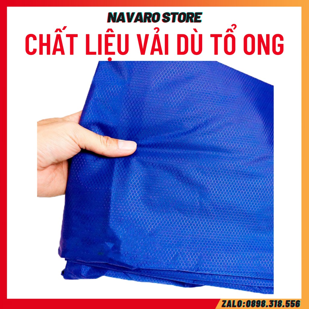 Áo Mưa Măng Tô Dây Kéo Vải Dù Tổ Ong Cao Cấp - Dòng Áo Mưa Dạng Áo Khoác Đi Mưa Đi Phượt Chống Nước 1 Người