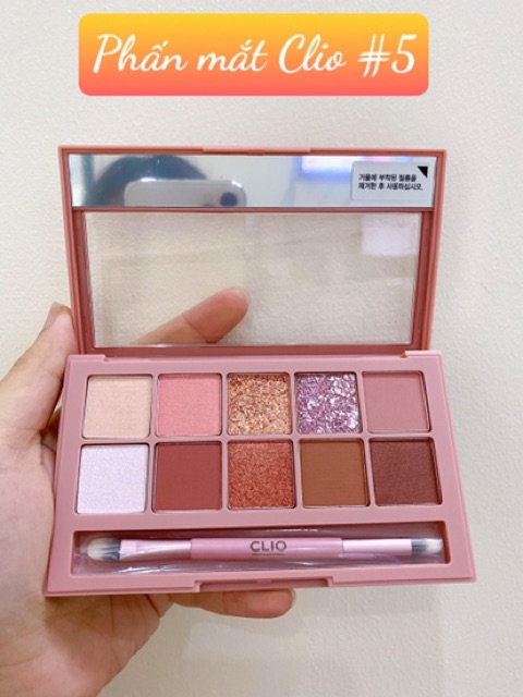 [CAM KẾT CHUẨN HÀN] Bảng Phấn Mắt 10 ô siêu đẹp Clio Pro Eye Palette