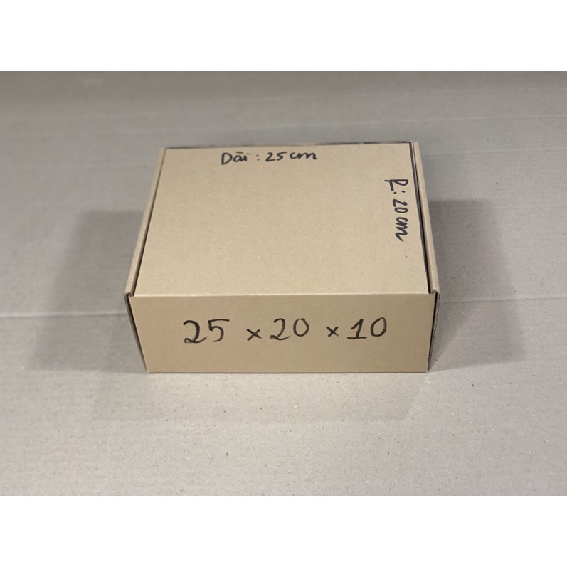 HP - combo 20 Hộp Carton Nắp Gài 25x20x10