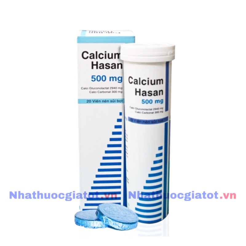 Viên Sủi CALCIUM HASAN 500mg Giúp Bổ Sung Canxi Cho Cơ Thể