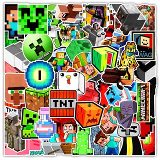 Bộ 100 Cái ❉ Miếng Dán Trang Trí Trò Chơi Minecraft Độc Đáo ❉ Sticker Doodle Dán Trang Trí Thời Trang Đa Ứng Dụng
