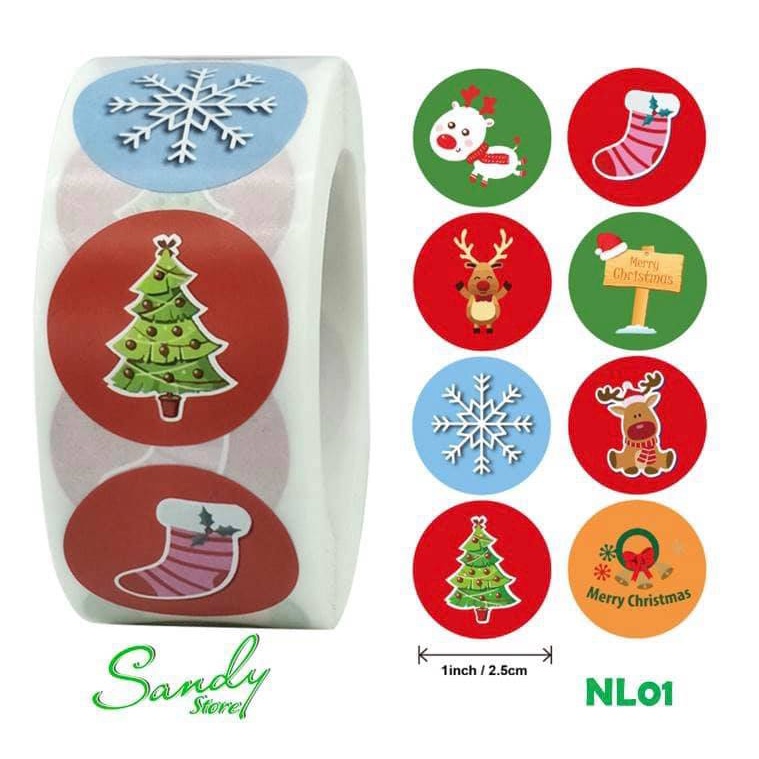 NL - STICKER CUỘN NOEL