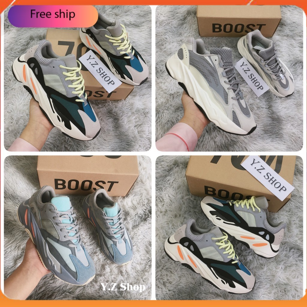 [FULL.BOX] Giày Sneaker, Giày Thể Thao YZ700 Nam Nữ