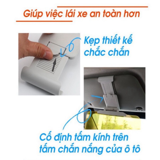 [GIÁ SỐC - HÀNG CHÍNH HÃNG] Sản Phẩm Kính Chống Loá-Kính Chống Chói-Ô Tô-Ngày Và Đêm-Cao Cấp-KEQ-801 . .