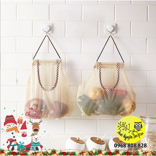 Giỏ lưới đa năng đựng hành tỏi