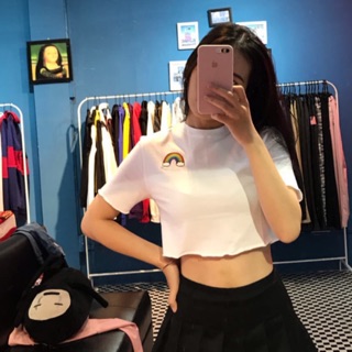 ERRORIST- Rainbow croptop