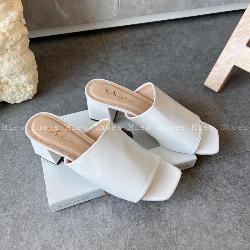 GUỐC QUAI BẢNG TO 5P DA SIÊU MỀM ( MIEO SHOES G545 G546 G547 )