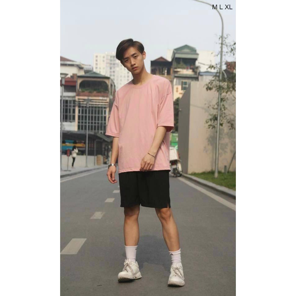 Áo thun trơn unisex, polo nam nữ tay lỡ from rộng, Áo phông trơn unisex, polo nam nữ cổ tròn đẹp, Arora AR27 | BigBuy360 - bigbuy360.vn