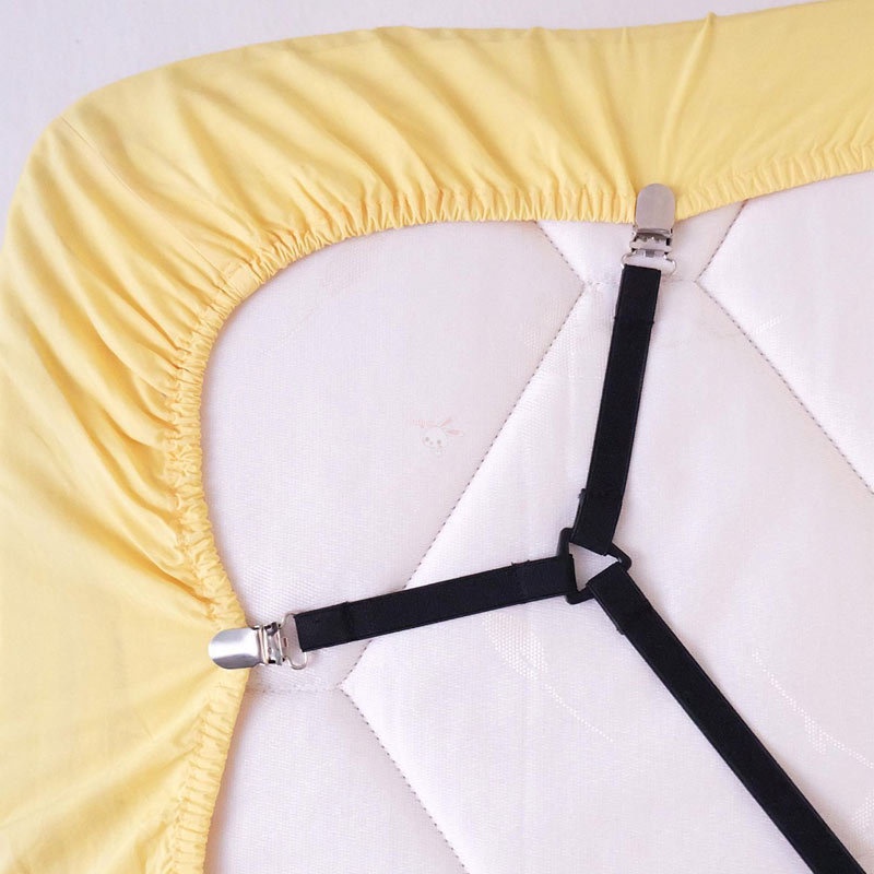Set 2 Dây Chằng Góc Ga Giường Co Giãn Có Thể Điều Chỉnh