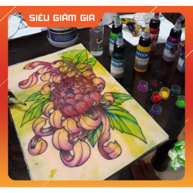 Set mực 7 màu inteze hàng có sẵn