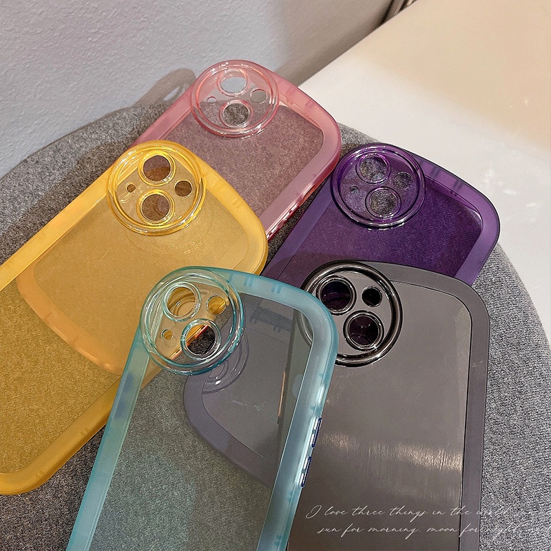 Ốp Điện Thoại TPU Mềm Trong Suốt Có Túi Khí Chống Sốc Cho iPhone 14 13 12 11 Pro Max XS XR X 8 7 Plus + SE 2020