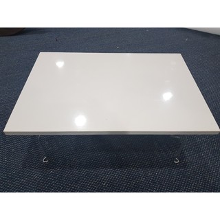 Bàn chân gấp mặt MFC trắng 60x40cm