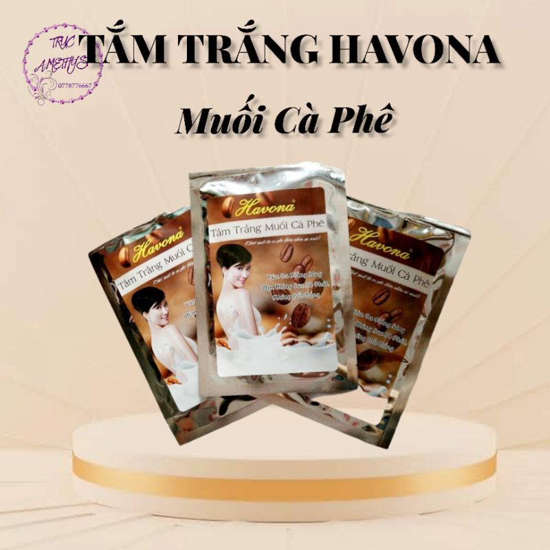 COMBO 3 SET SỮA TẮM TRẮNG DA HAVONA CÀ PHÊ