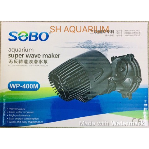 Máy thổi luồng cho bể cá cảnh, thuỷ sinh Sobo WP-400M