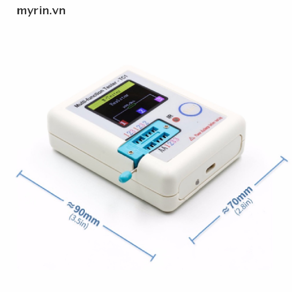 Thiết Bị Kiểm Tra Bóng Bán Dẫn Hiển Thị Nhiều Màu Sắc LCR-TC1