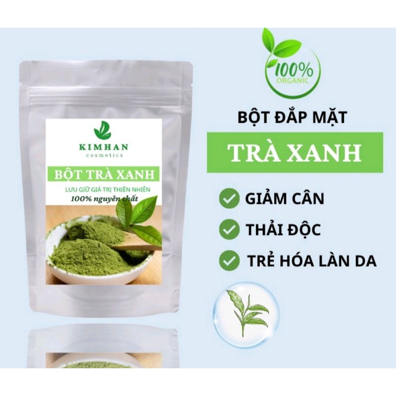 Bột trà xanh đắp mặt nạ 20g